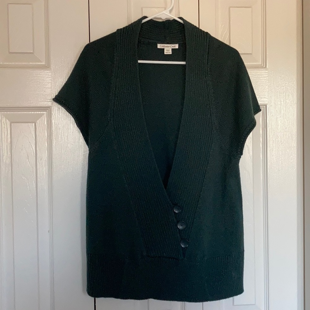 Coldwater Creek short sleeved cardigan